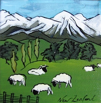 Pia Davie | Sheeplands II | McAtamney Gallery | Geraldine NZ